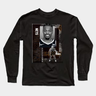 Brooklyn Nets Dennis Smith Jr 4 Long Sleeve T-Shirt